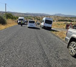 Kasabamız Gülşehir Yolunda Motorsiklet Kazası