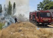 Kasabamızda Boş Arazide Yine Yangın Çıktı