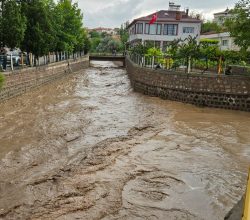 Kasabamızda Aşırı Yağış Sele Neden Oldu