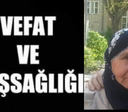 Kasaba Halkımızdan Saniye Ölçüm Vefat Etti